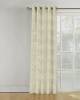 Beige cream color polyester readymade curtains available at best rates